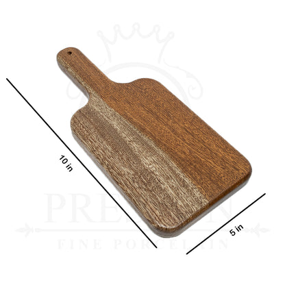 Serving Board Wooden Rectangular 5x10"