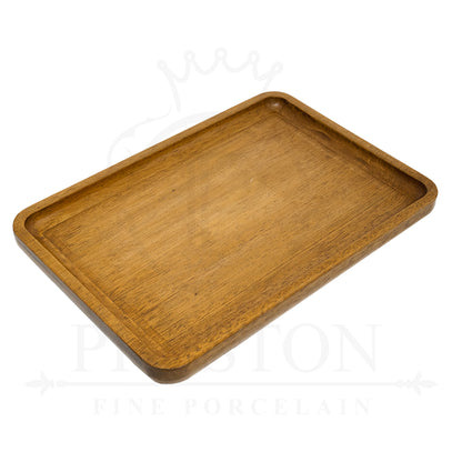 Wooden Serving Platter 7x10"