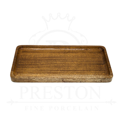 Rectangular Wooden Platter 6x8"