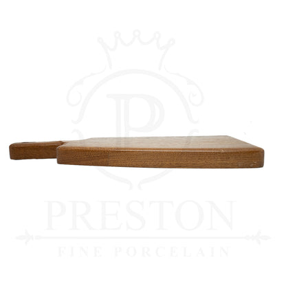 Wooden Serving Curve Platter 5x10