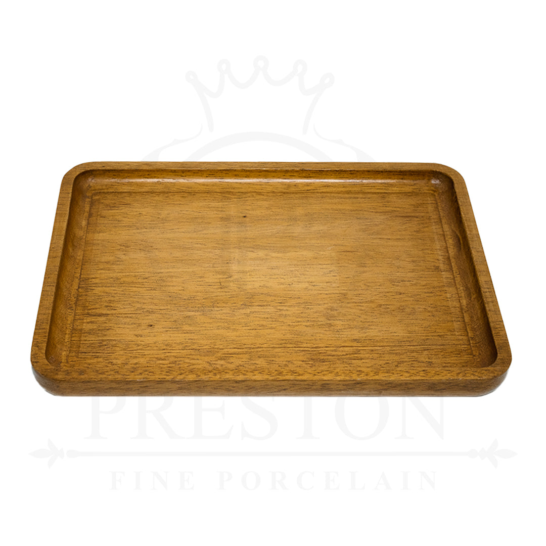 Wooden Serving Platter 7x12"