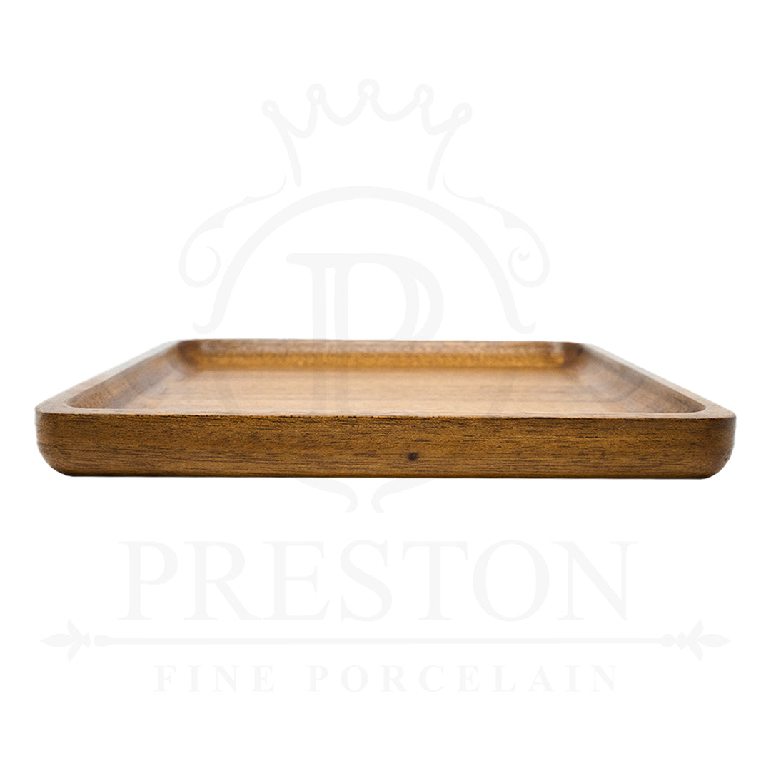 Wooden Serving Square Platter 16x16"