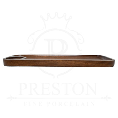 Wooden Rectangular Long Platter 6x12 "