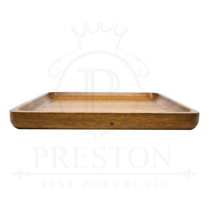 Wooden Serving Square Platter 8x8"