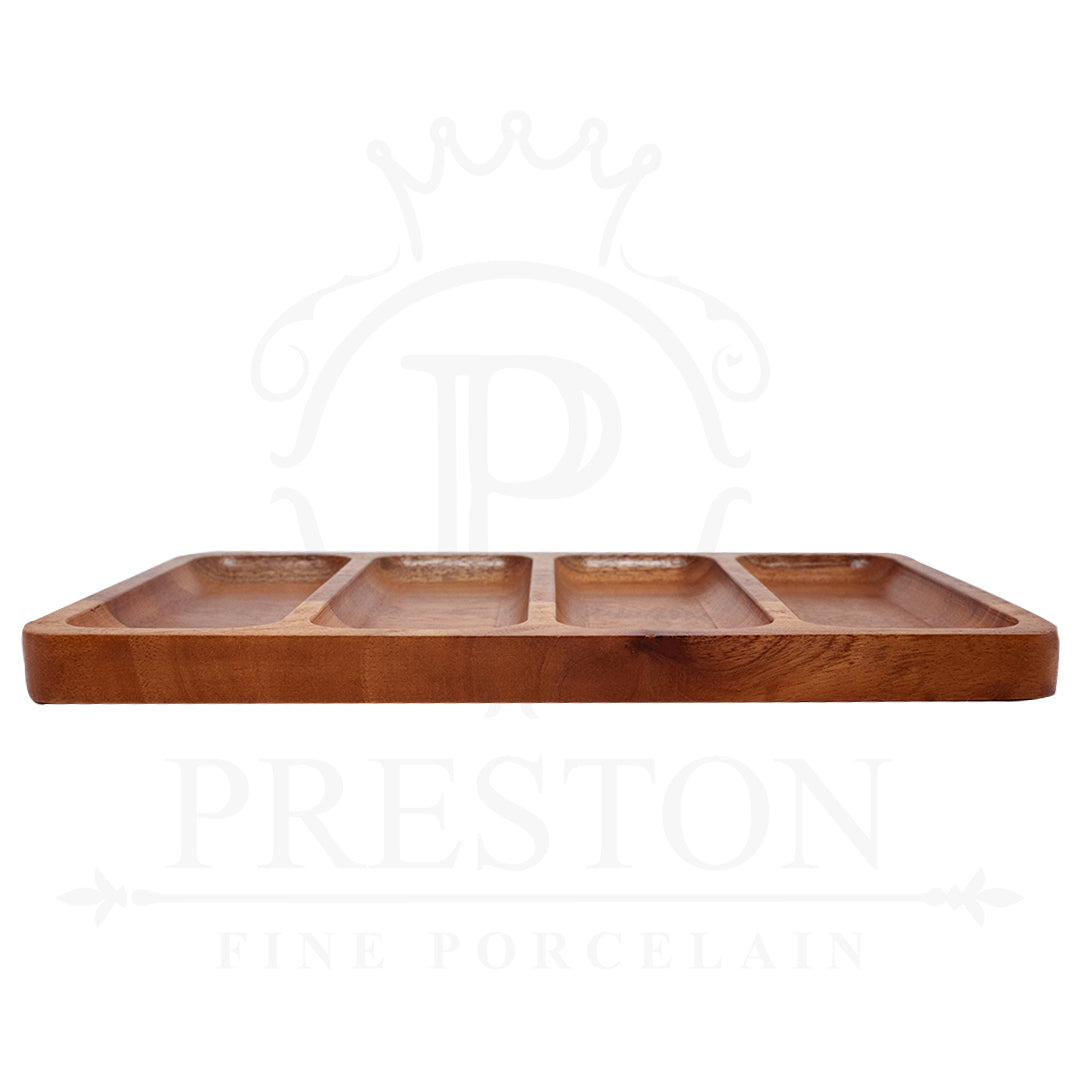 Multi Purpose Wooden Tray 6.5x11 "