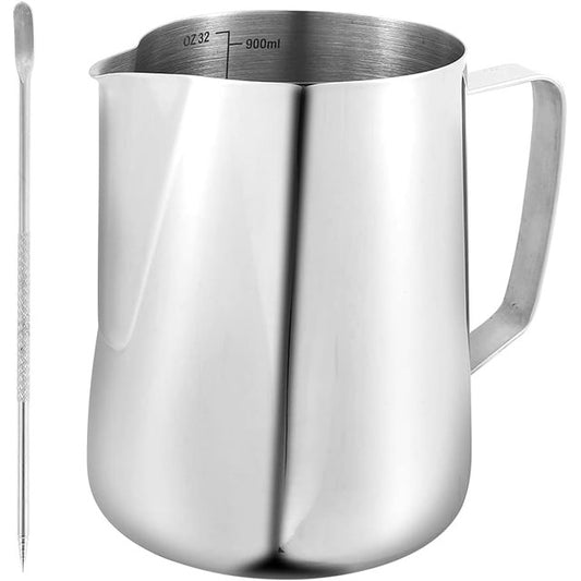 Milk Jug 900ml Stainless Steel